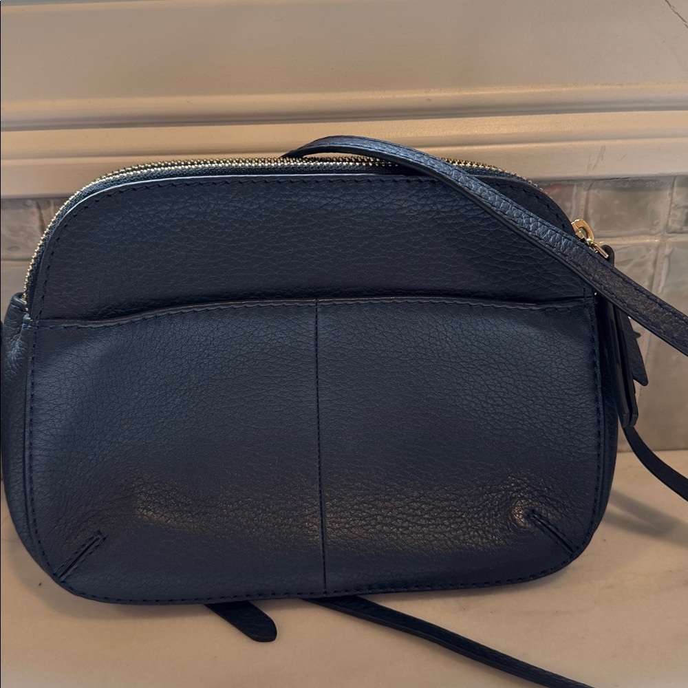 Radley Dukes Place Zip Top Cross Body Bag, Navy - Picture 2 of 10